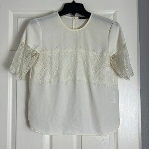 ZARA LACE CREAM‎ TOP